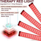 12V Infrared LED Therapy Lamp 180 Beads for Pain Relief