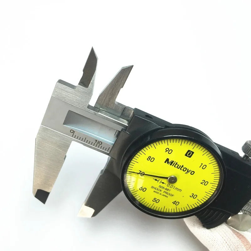 0–200mm Dial Vernier Caliper with 0.01mm Accuracy – Stainless Steel Precision Measuring Tool