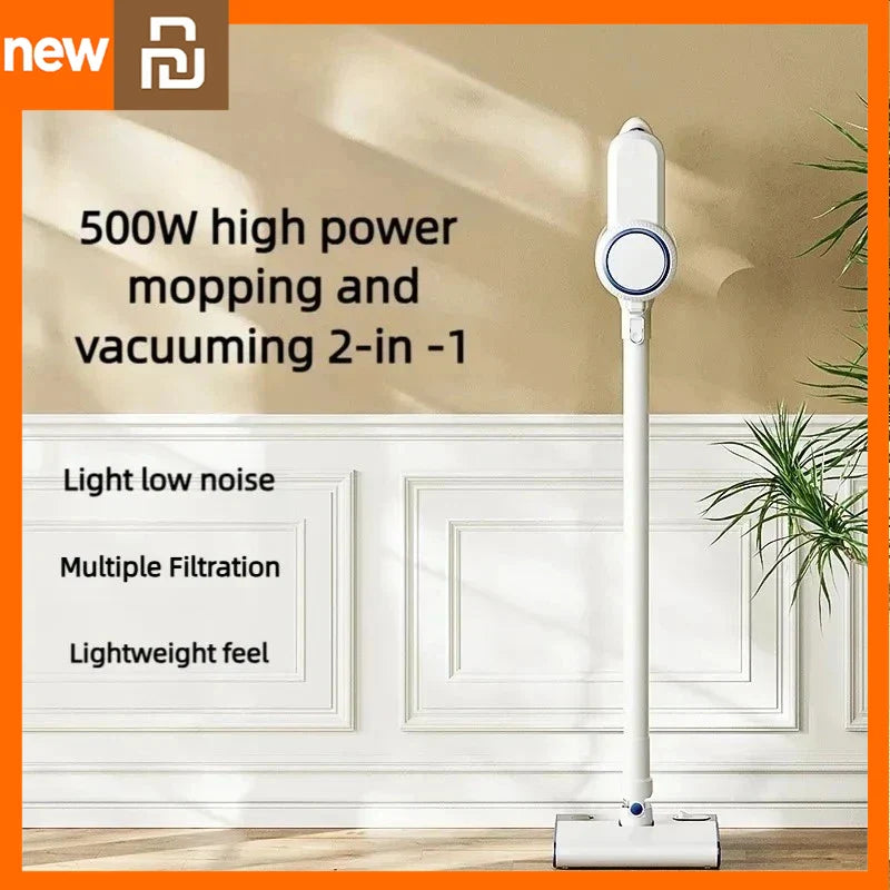 19000Pa Corded Suction Mop Cleaner with Mopping & Dust Removal