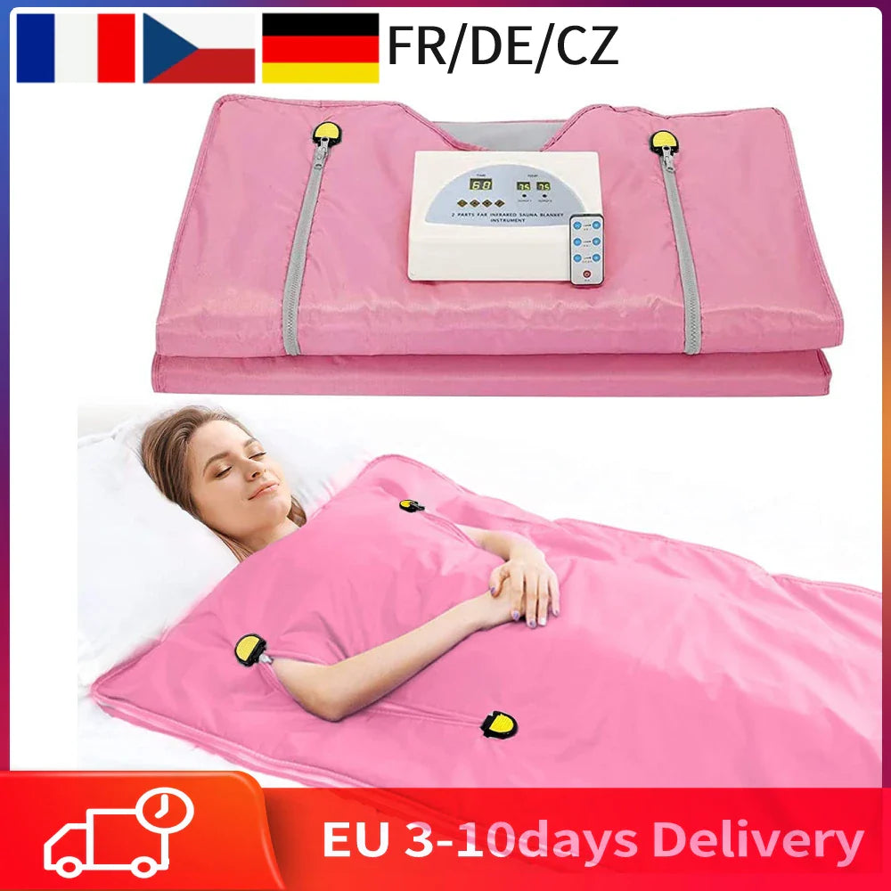 Waterproof Heated Sauna Blanket for Home Spa Use