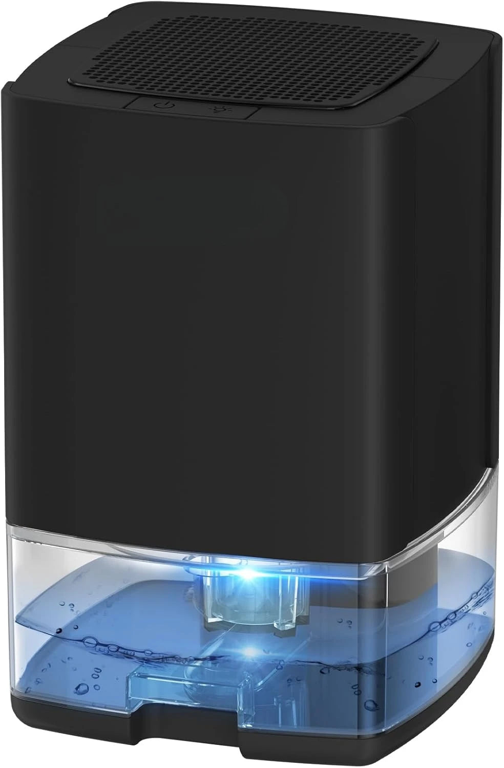 Compact Room Dehumidifier with Water Tank, LED Mood Lights & Overflow Protection
