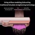 2-in-1 Cordless Hair Straightener & Dryer with Ionic Heating (210°C Max)