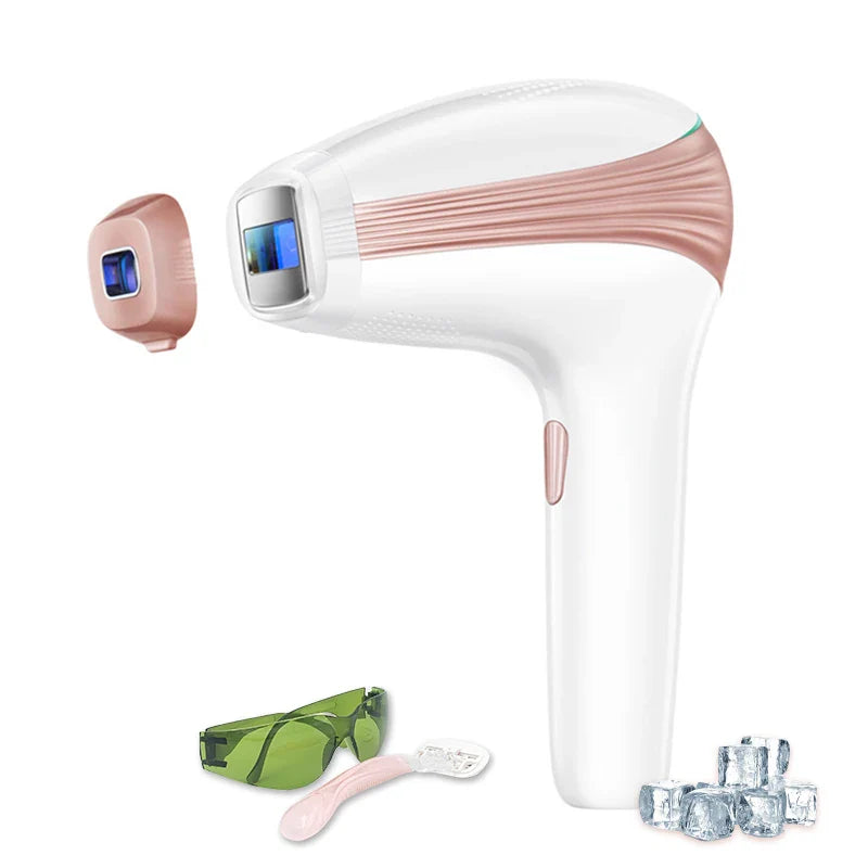 Portable Home Use Cool IPL Laser Epilator 5 Levels, LCD Display