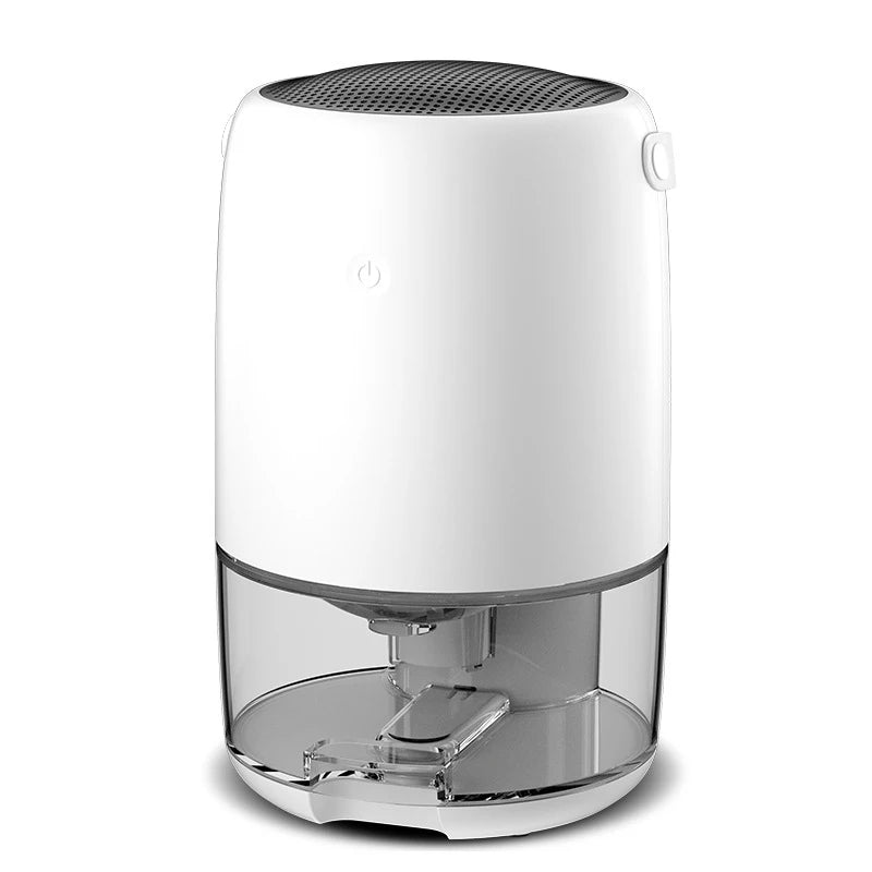 Compact Home Dehumidifier with Air Purification for Bedroom and Indoor Use