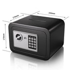 Portable Home Office Safe Box with Electronic Lock
