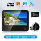 1080P Smart Video Doorbell with PIR Motion Detection
