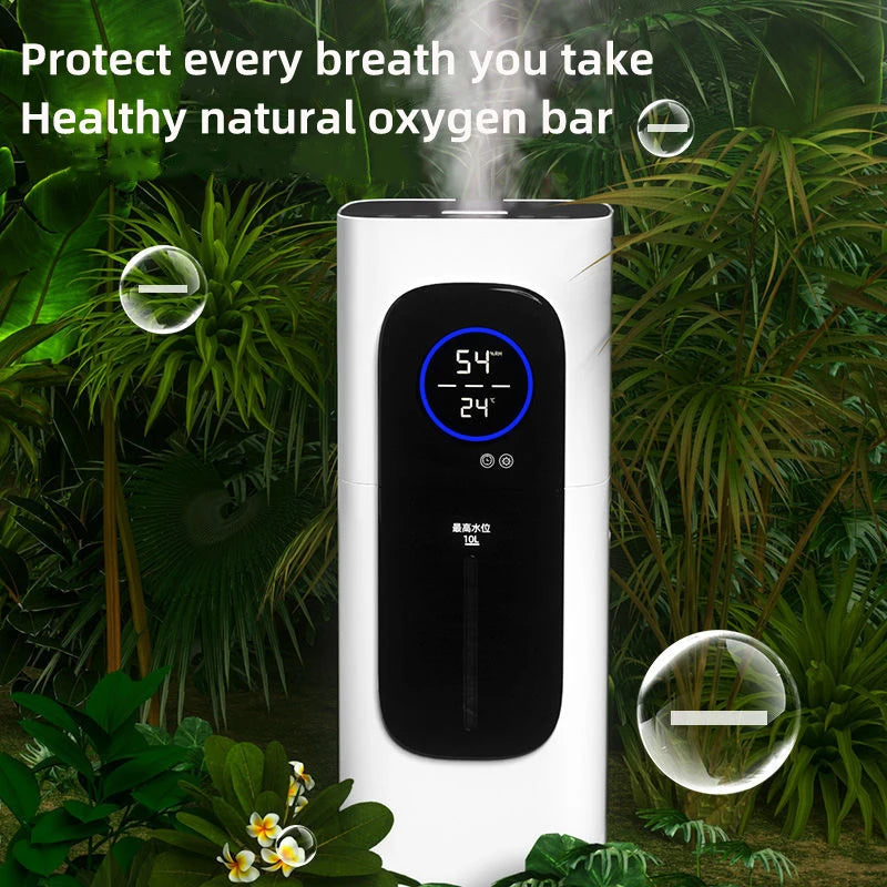 Floor Standing Cool Mist Humidifier with 12L Tank for Home and Office