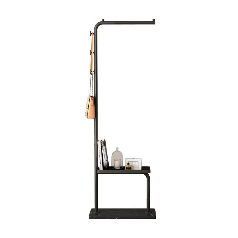 Adjustable Wrought Iron Coat Rack Freestanding Living Room & Bedroom Hanger