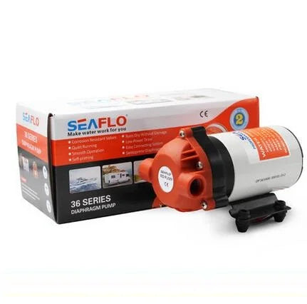 12V Self-Priming Booster Pump, 120PSI DC/AC Use