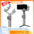 Portable 3-Axis Stabilizer for Smartphones with Smart Features