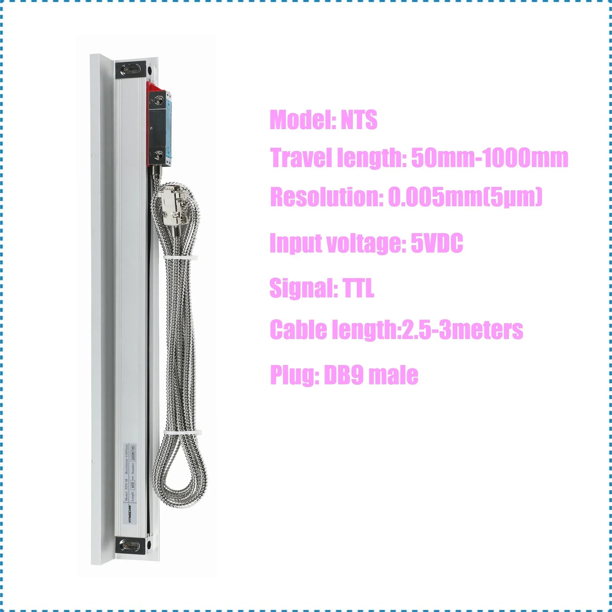 Digital Readout System with TTL Encoder, 1000mm Travel