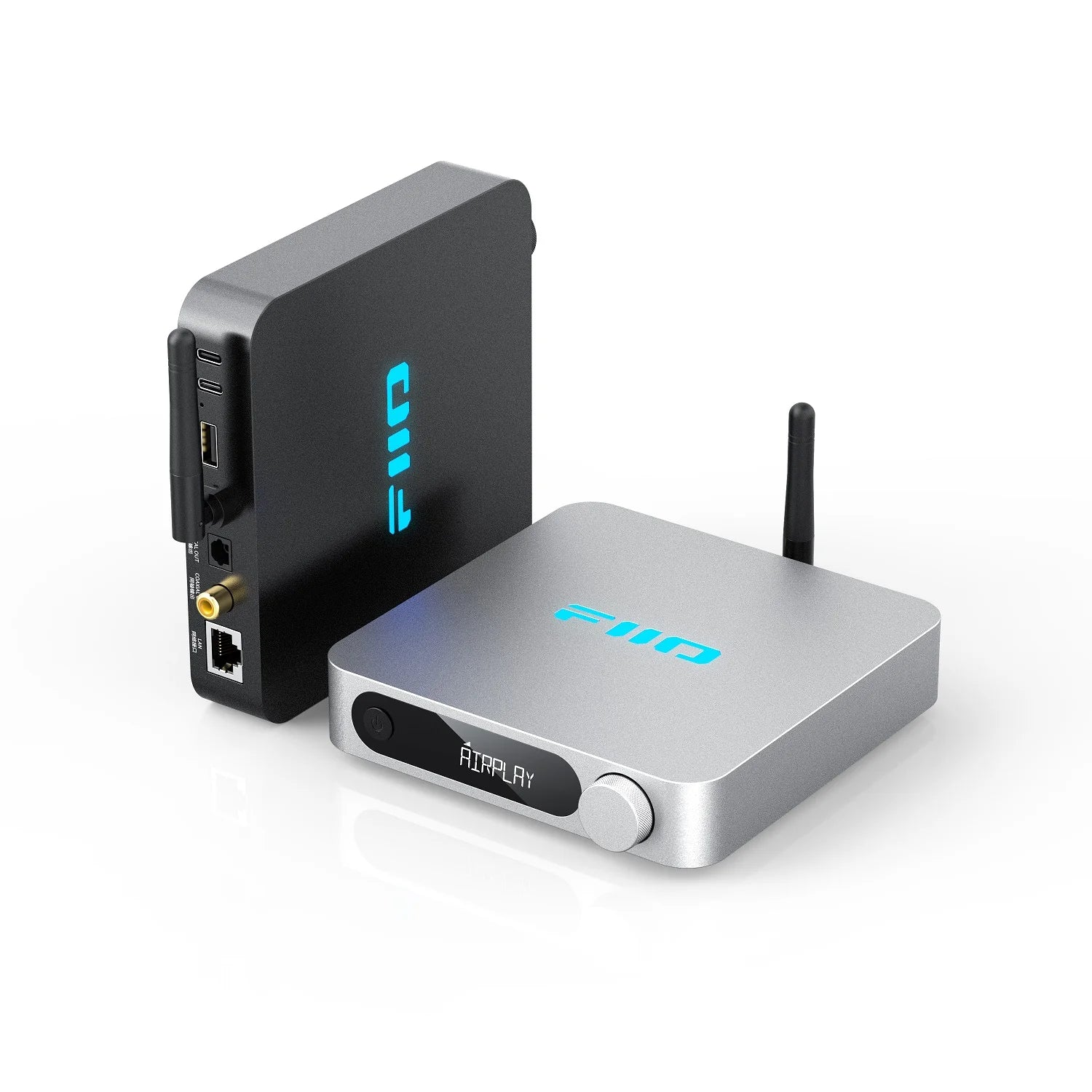WiFi Hi-Res Audio Streamer with AirPlay & Multiroom Support