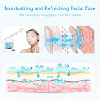 Compact Tabletop Facial Steamer for Deep Hydration & Spa Use