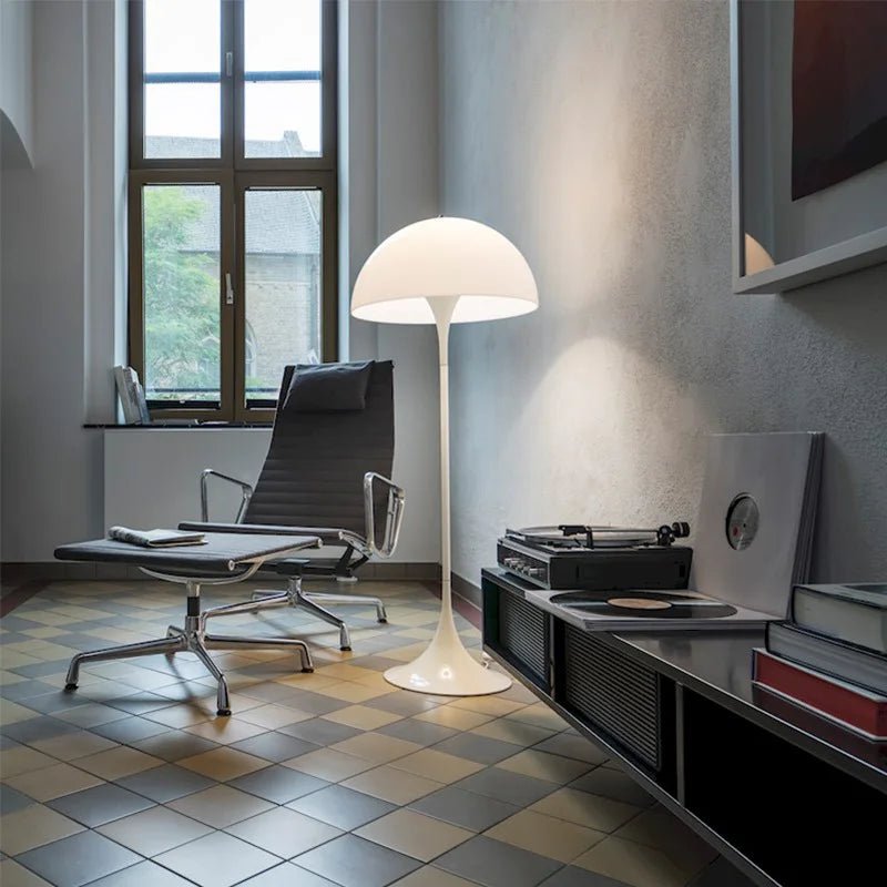 Warm White Mushroom LED Floor Lamp E27 Bulb