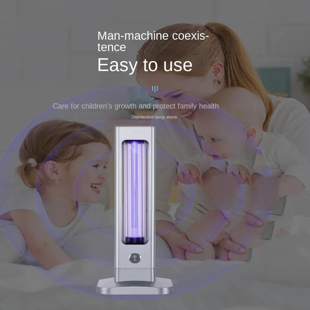 Portable 222nm Germicidal UV Light – Man-Safe Sterilization for Home or Office