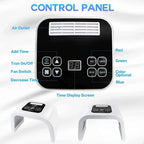 Rechargeable 7-Mode LED Skin Therapy Mask Wrinkle Reduction & Brightening for Home & Salon