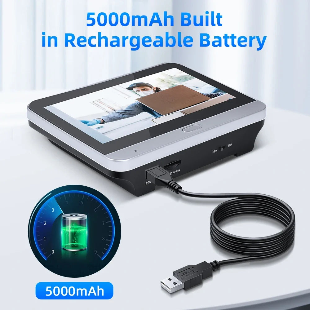 1080p Wireless Peephole Door Viewer with 64GB TF Card
