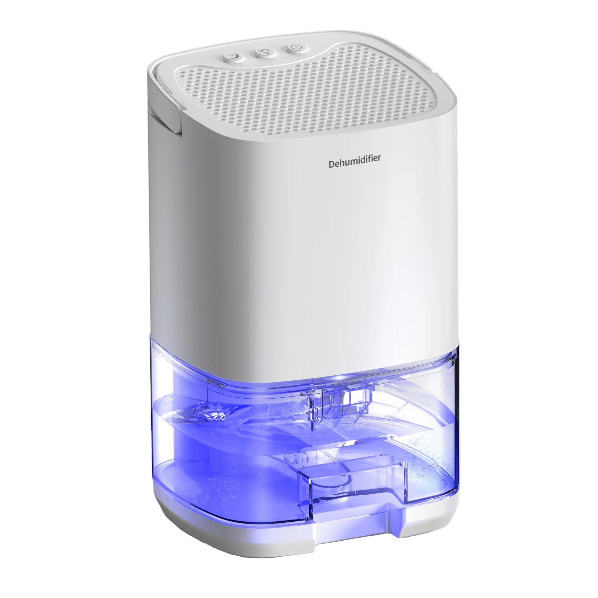 Compact Room Dehumidifier with Water Tank, LED Mood Lights & Overflow Protection