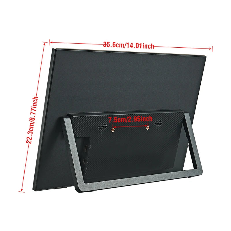 15.6" Portable Full HD Monitor 1080P USB-C