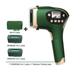 Portable IPL Hair Removal Epilator with 9 Intensity Levels & Auto Mode Add 3 Lamp