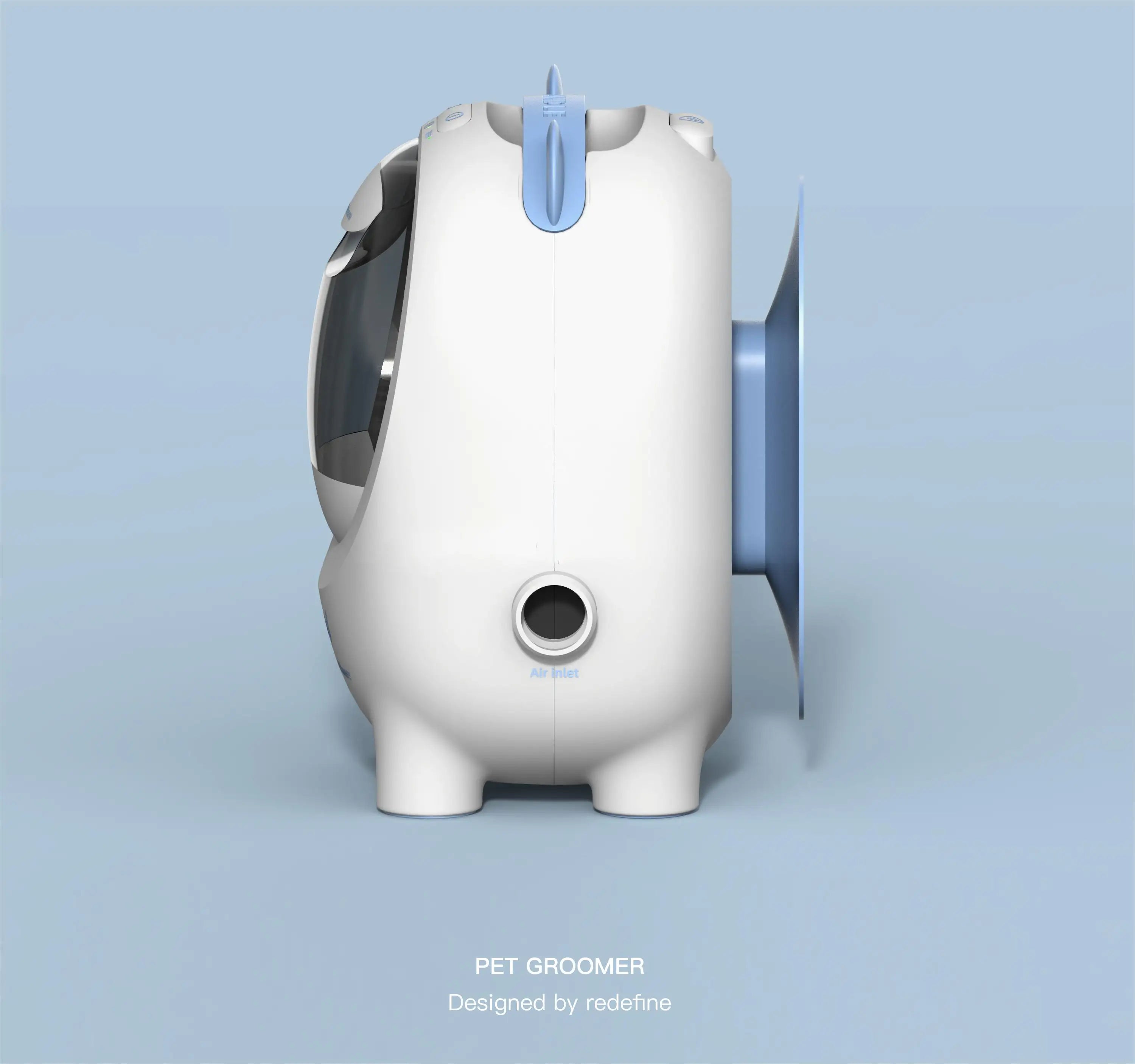 300W Dry Vacuum Cleaner for Home, Car & Pet Grooming – White