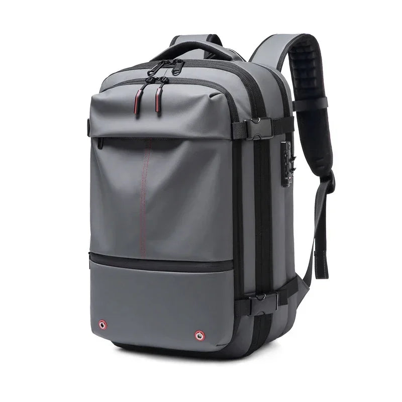 Multi-Compartment 55L Laptop Backpack – Oxford Fabric for Travel, School, Office