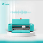 2-in-1 Vinyl Cutter & Heat Press Machine for T-Shirts and Mugs