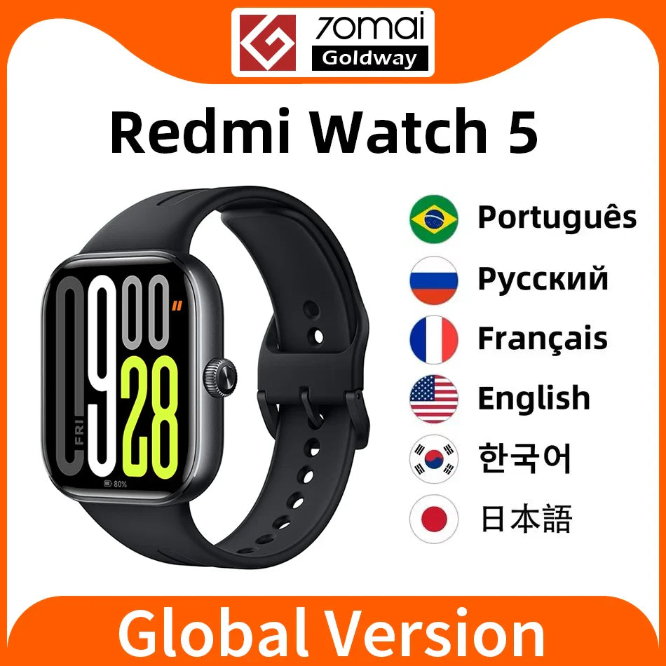 2.07" AMOLED Health Tracker Smartwatch with GPS – Grey