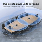 Cordless Conference Speaker with 8-Mic 360° Audio Speakerphone