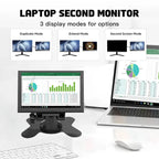 Black with Support IPS Portable Monitor 800×480 HDMI Display for Raspberry Pi