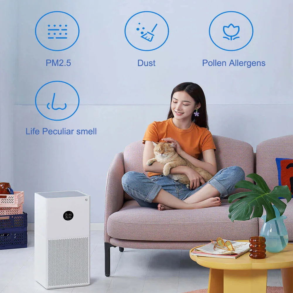 Smart Home Air Purifier with Formaldehyde & PM2.5 Removal