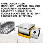 550W Electric Dough Kneading Mixer for Home Baking
