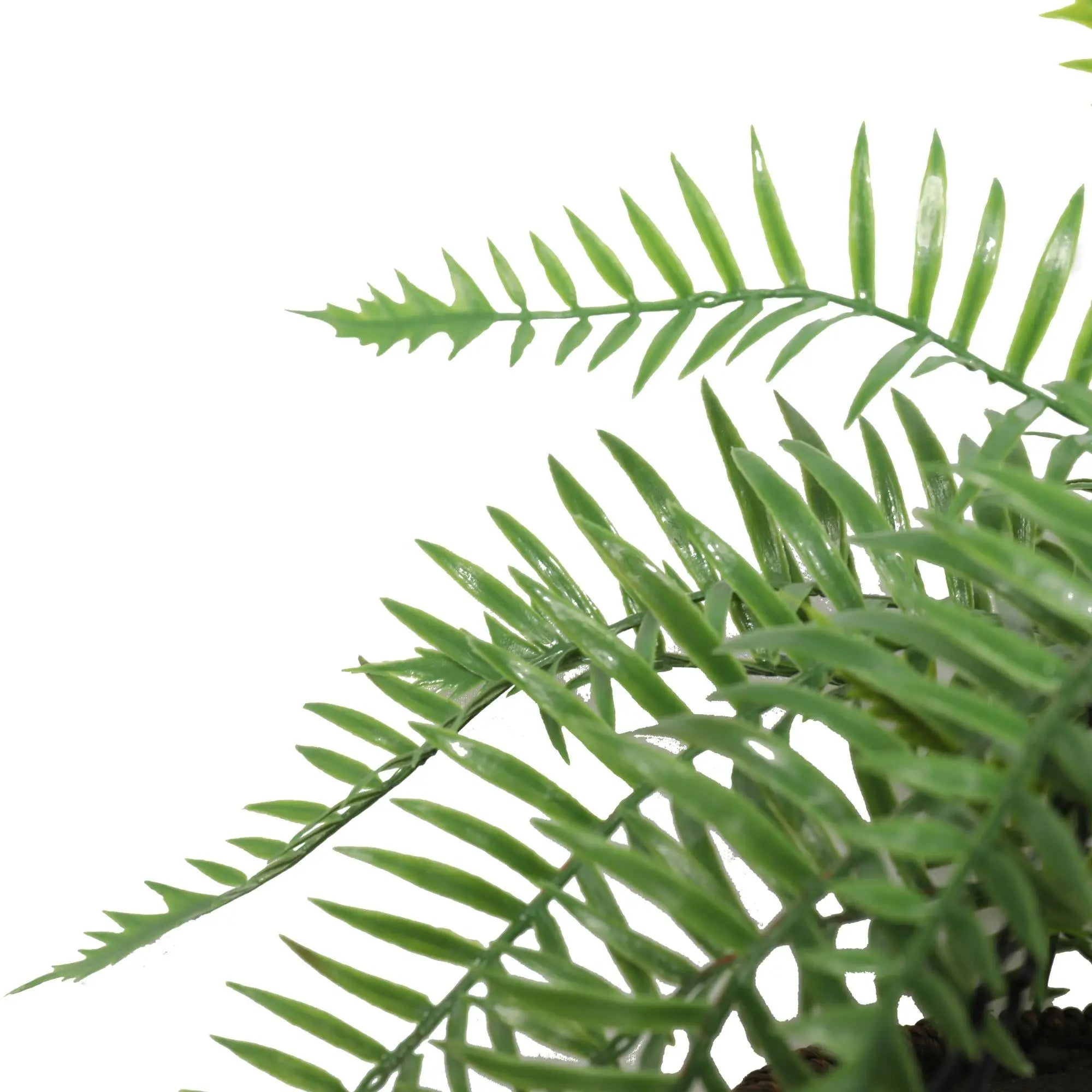 Large Artificial Fern Hanging Basket for Indoors & Outdoors