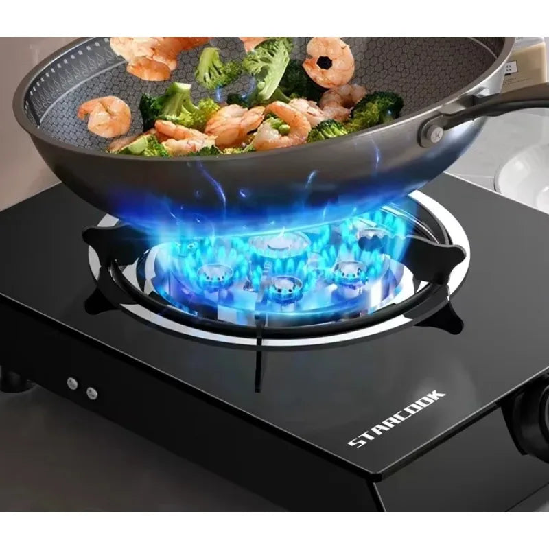 Tabletop Gas Stove, Electronic Ignition, Flameout Protection