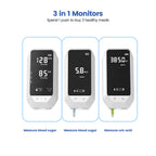 3-in-1 Home Health Monitor with Voice Broadcast