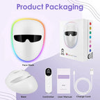 Portable LED Face Mask for Anti-Aging & Acne Treatment