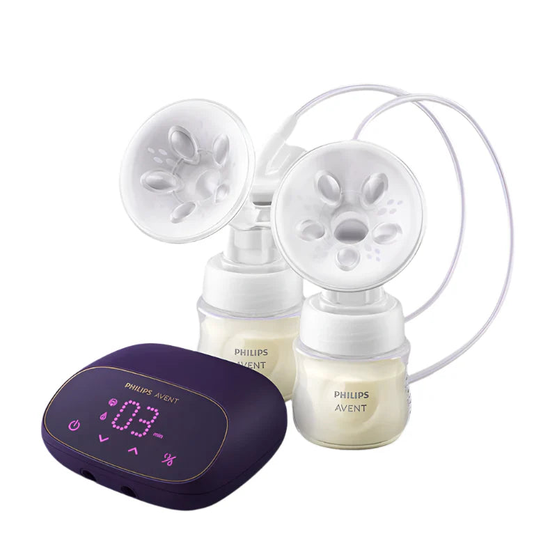 Cordless Double Breast Pump – Smart Imitation Suckling & Silent Motor SCF363-11