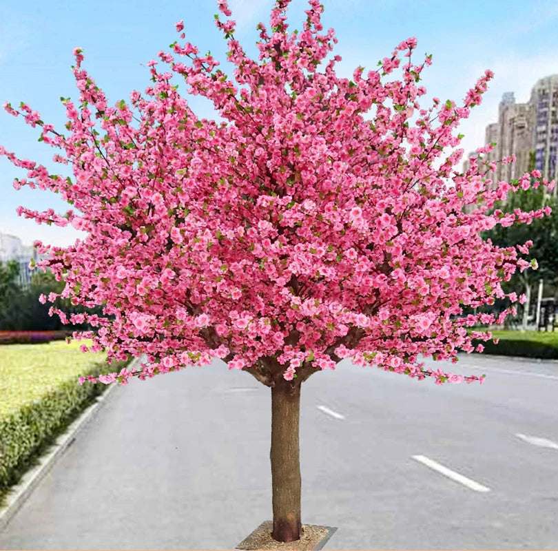 Indoor Faux Peach tree for Weddings and Home Styling