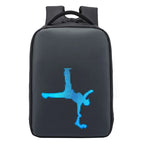 Portable 16" LED Backpack for Night Driving & Outdoor Bluetooth