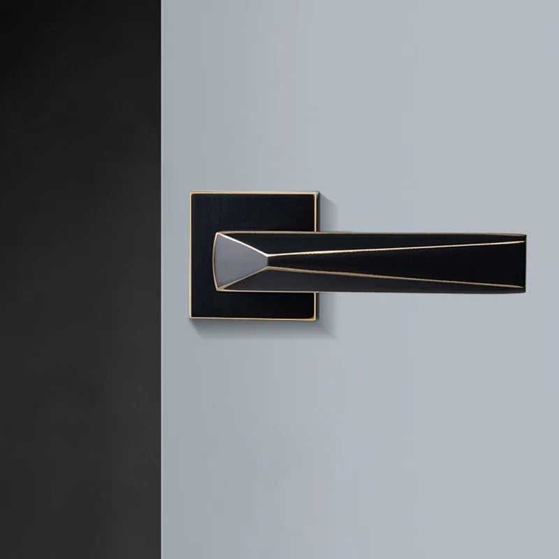 Invisible Brass Interior Door Lock for Bedrooms