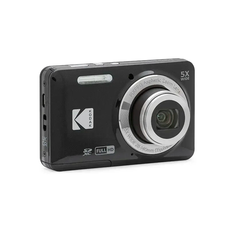 16MP Digital Camera with 5X Zoom and 1080P Silver