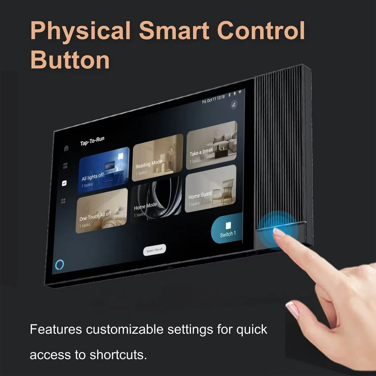 Android 11 Smart Home Hub with Music and Voice Control