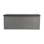 Outdoor Storage Bench Box 390L – Waterproof, Durable PP Material with Lockable Lid