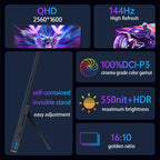 16" 2.5K 144Hz Touchscreen Monitor for Gaming and Work