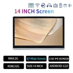 14" Android Car Headrest Monitor with Dual HDMI