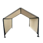 Waterproof Pet Shade Tent Gray, Machine Washable, Outdoor Safe