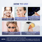 LED Photon Facial Mask with Nano Spray – Anti-Aging, Acne Treatment, Home Spa Use