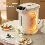 1600W 5L Electric Water Boiler with 14-Level Temp Control & Auto Dispense
