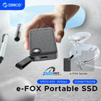 1TB External SSD – USB 3.2 Gen 2x2 Portable Drive with 2-in-1 USB-C Cable, 2000MB/s