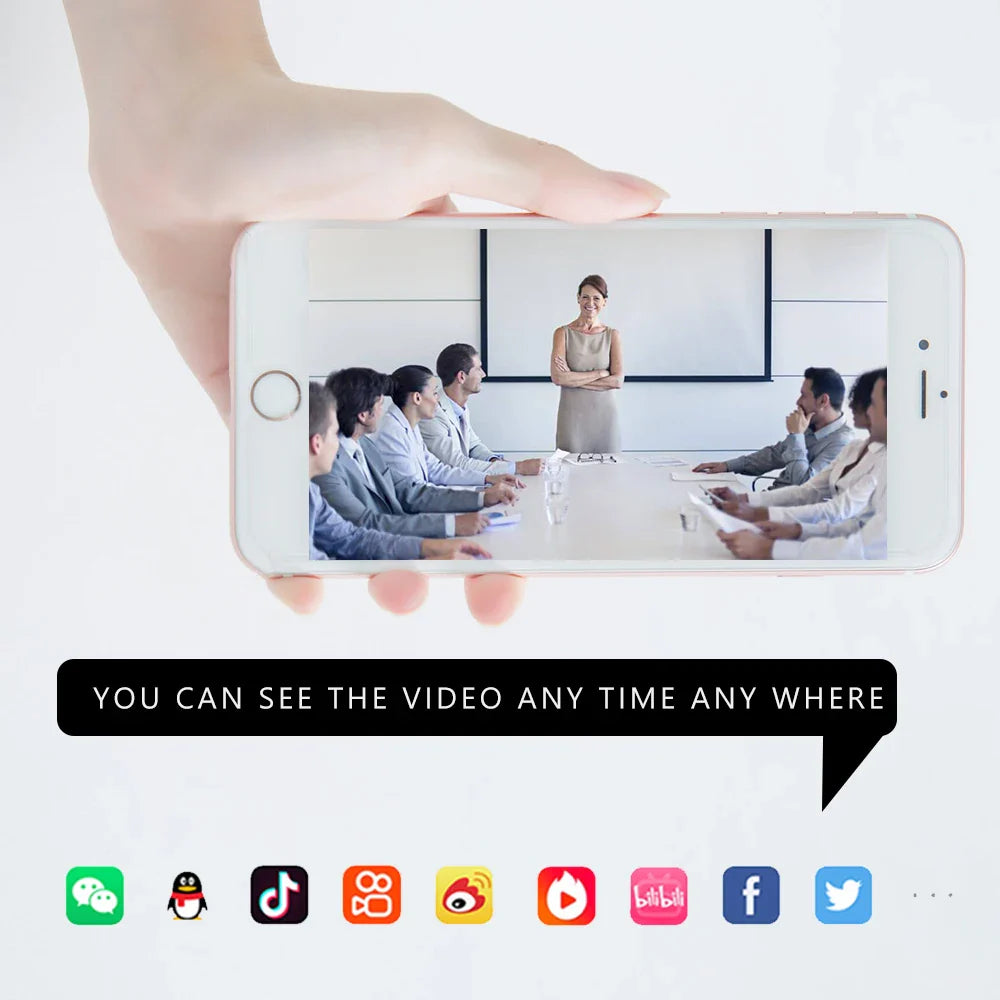Lightweight WiFi Action Camera for Outdoor & Home Use